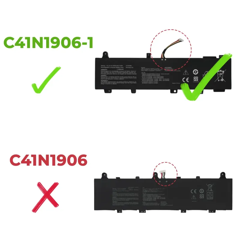 BATTERIE POUR PORTABLE ASUS C41N1906-1 TUF GAMING A17 A15 F15 F17