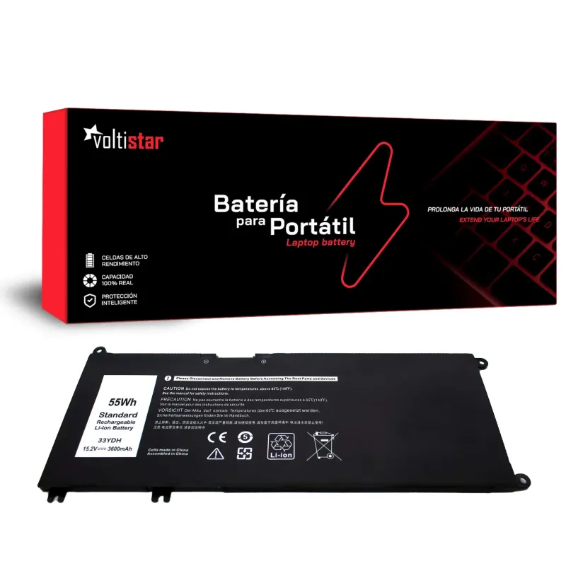 BATTERIA PARA PORTATIL DELL INSPIRON 15 7577 17-7779 17-7778 17-7000 33YDH