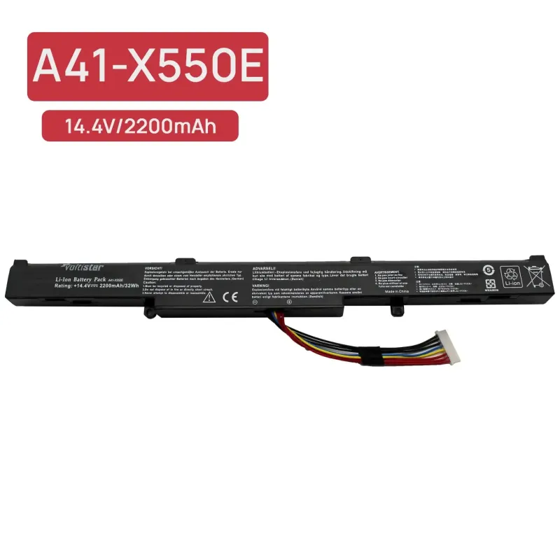 BATTERIE POUR PORTABLE ASUS A41-X550E A450 A450JF K550E