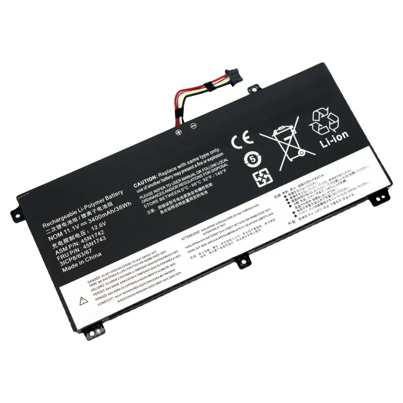 BATTERIA PER LENOVO THINKPAD T550 T550S T560 W550 W550S P50S SERIES 00NY639 45N1742 45N1743