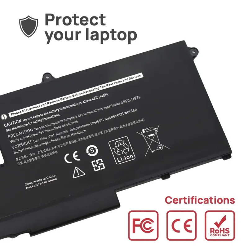 BATTERIE 293F1 POUR PORTABLE DELL LATITUDE 13 7330 RUGGED EXTREME SERIES M69D0 8WRCR 01VX5
