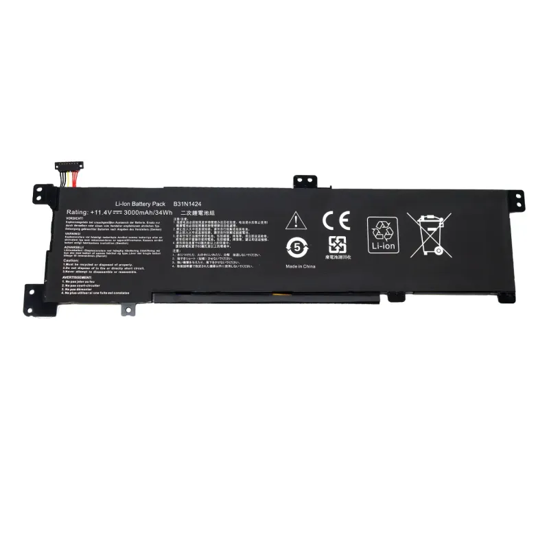 BATTERIA PER PORTATILE ASUS K401 K401U K401LB K401UB R415 B31N1424 11,4V 48WH