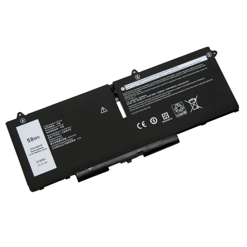 BATTERIA PER PORTATILE DELL LATITUDE 14 7430 7330 5430 5330 15.2 V 58 WH 07KRV