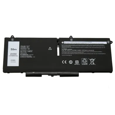 BATTERIA PER PORTATILE DELL LATITUDE 14 7430 7330 5430 5330 15.2 V 58 WH 07KRV