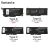 BATTERIA 293F1 PER PORTATILE DELL LATITUDE 13 7330 RUGGED EXTREME SERIES M69D0 8WRCR 01VX5