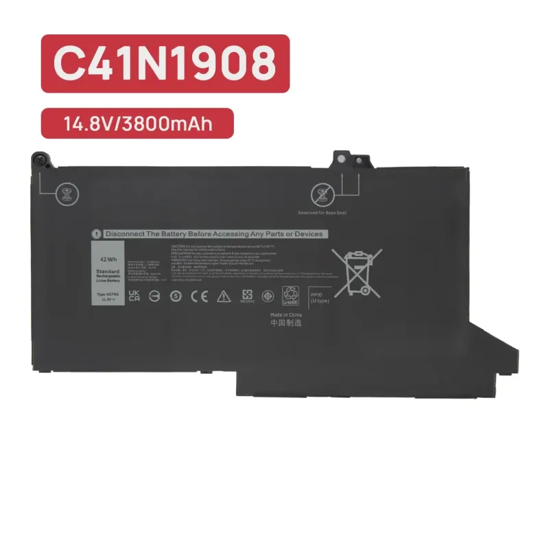 BATTERIE POUR PORTABLE DELL LATITUDE 5300 0G74G