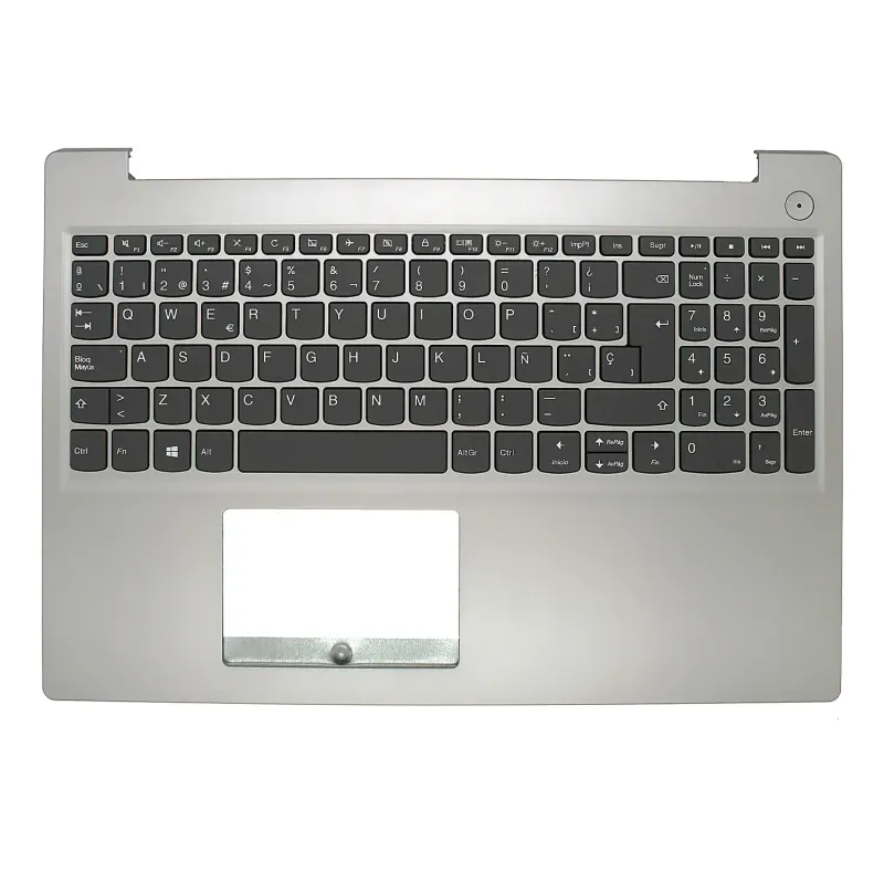COQUE SUPÉRIEURE + CLAVIER LENOVO IDEAPAD 3-15IIL05 3-15IML05 5CB0X57479 ARGENT