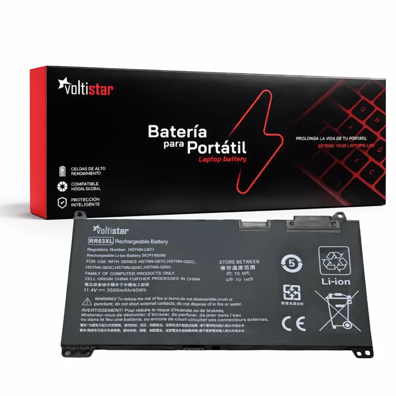 BATERIA PARA PORTATIL HP RR03XL RRO3 RRO3XL RR03048XL-PR