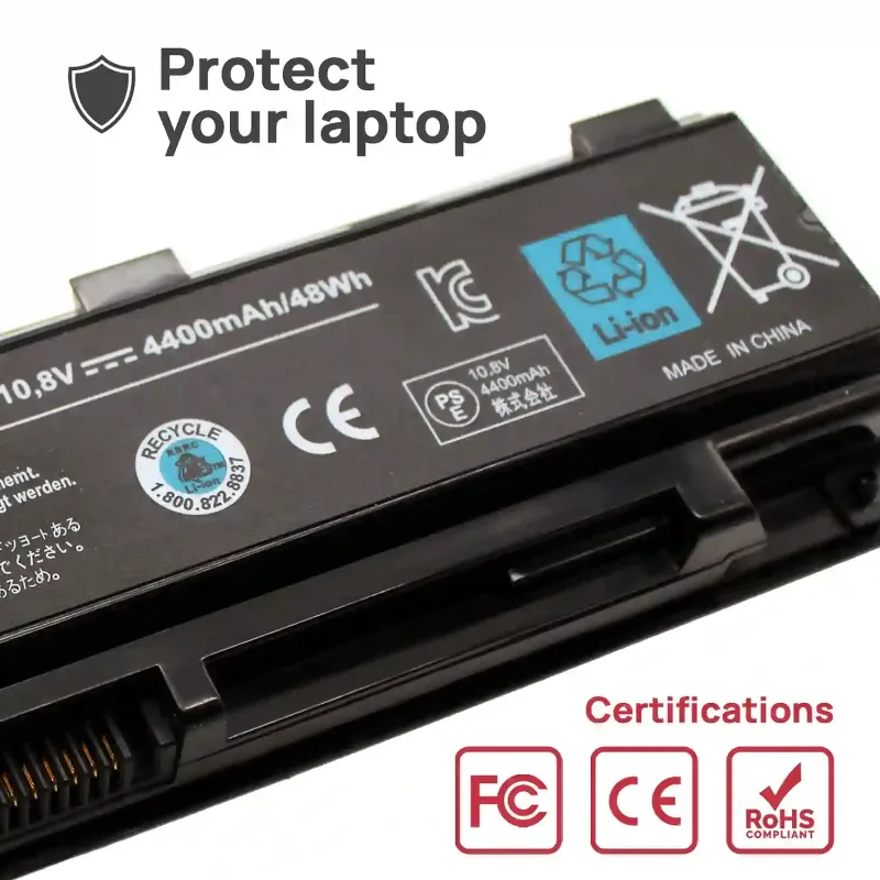 BATTERIE POUR PORTABLE TOSHIBA SATELLITE L850