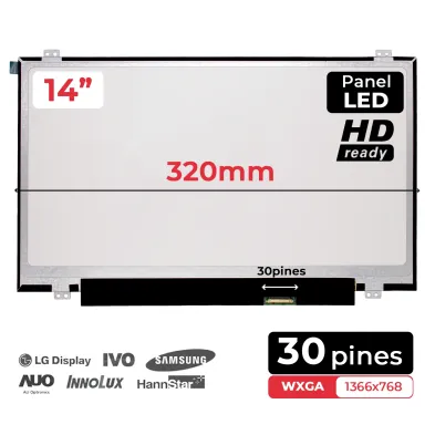 Pantalla LED de 14" para portátil Dell Latitude E5470
