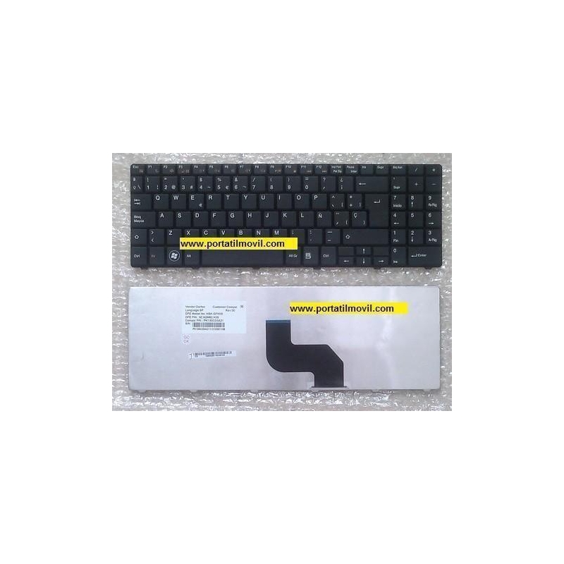 TECLADO PARA COMPAL NSK-GFK0S 9Z.N2M82.K0S