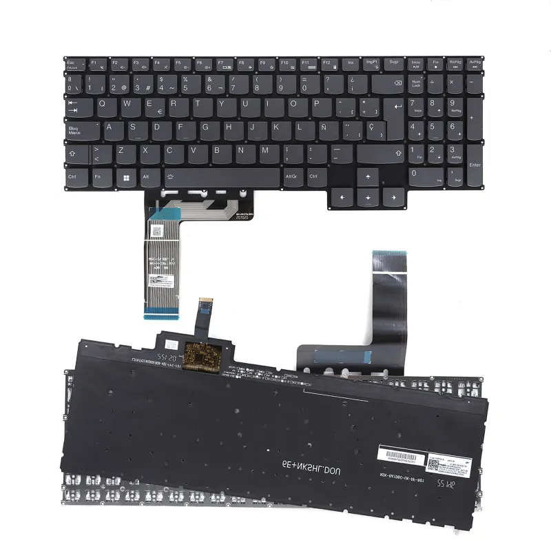 TASTIERA RETROILLUMINATA GRIGIA PER PORTATILE LENOVO IDEAPAD GAMING 3 15ARH7 | 9Z.NKSBC.D0S