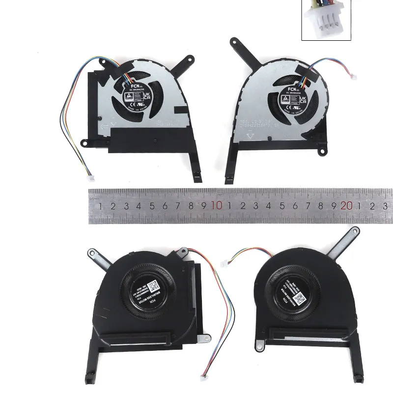 VENTILATORE PER PORTATILE ASUS L+R FX507 FX507Z FA507R FX707ZR FA707