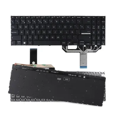 TECLADO RETROILUMINADO PRETO PARA PORTÁTIL ASUS X1502 X1603Z M1503Q M1603Q X1605V M1502 X1503