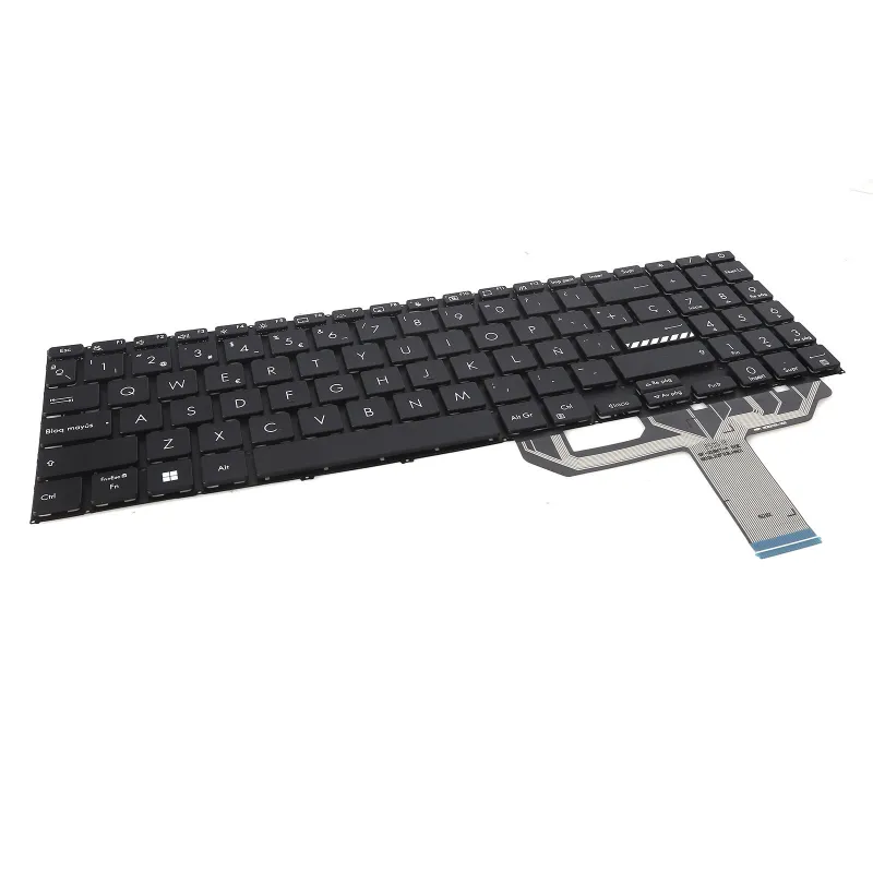TECLADO RETROILUMINADA NEGRA PARA PORTÁTIL ASUS X1502 X1603Z M1503Q M1603Q X1605V M1502 X1503