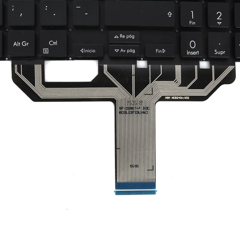 TASTIERA RETROILLUMINATA NERA PER PORTATILE ASUS X1502 X1603Z M1503Q M1603Q X1605V M1502 X1503
