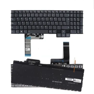TECLADO TRASEIRO RETROILUMINADO PARA LENOVO IDEAPAD GAMING 3 15ARH7 15IAH7 | 9Z.NKSBC.G0S