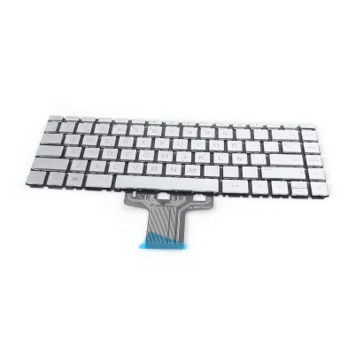 TECLADO PRATEADA PARA PORTÁTIL HP 14-DA 14-BD 14-CC 14-CD 14M-CD 14-CE 14-CF 14-CK 14-CM