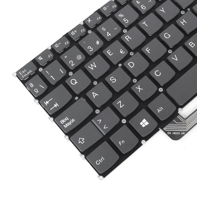 TECLADO PARA PORTÁTIL LENOVO IDEAPAD 3-15ABA7 3-15IAU7 3-17ABA7 3-17IAU7 GRIS