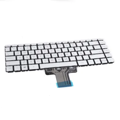 TECLADO PLATEADO PARA PORTÁTIL HP PAVILION 14-DA 14-DF 14-DH 14-DK 14-DR 14-DQ | L15600-001
