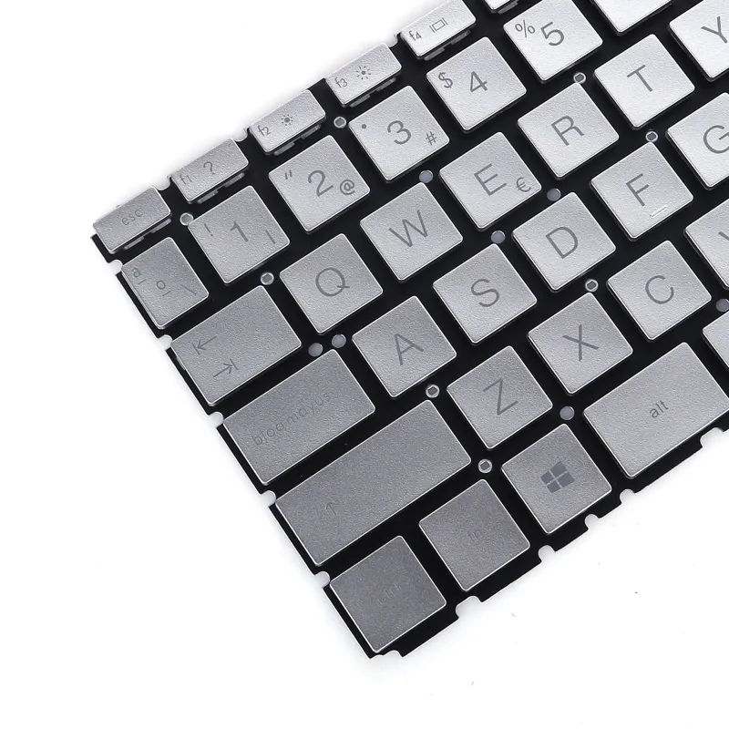 CLAVIER ARGENTÉ POUR ORDINATEUR PORTABLE HP PAVILION 14-DA 14-DF 14-DH 14-DK 14-DR 14-DQ | L15600-001
