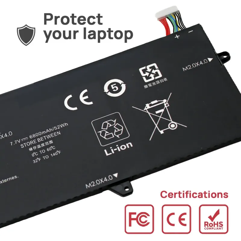 BATTERIA PER COMPUTER PORTATILE HP ELITEBOOK X360 1040 G5 / ELITEBOOK X360 1040 G6 BL04XL