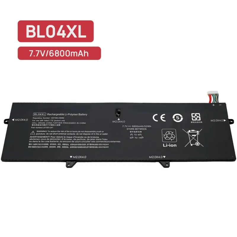 BATTERIA PER COMPUTER PORTATILE HP ELITEBOOK X360 1040 G5 / ELITEBOOK X360 1040 G6 BL04XL