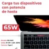 CARGADOR USB TIPO C USB-C 65W 5V/2.4A 9V/3A 12V/3A 15V/3A 18V/3A 20V/2.25A 20.3V/3A 65W