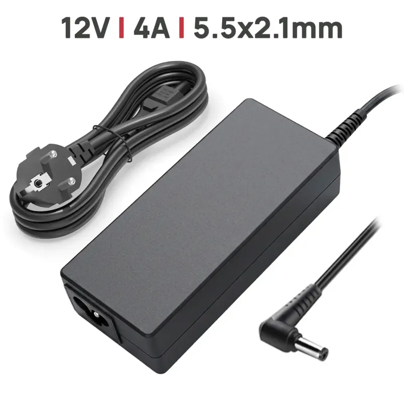 CARREGADOR PARA TFT MONITOR 12V 4A 48W