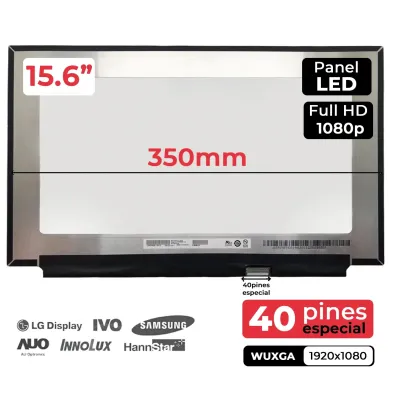Comprar pantalla LED 15.6" portátil B156HAN12.0 300Hz 40 Pines 350mm