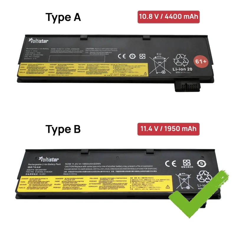 BATTERIE POUR ORDINATEUR PORTABLE LENOVO THINKPAD A475 A485 T570 T480 T580 01AV422 01AV423 01AV452