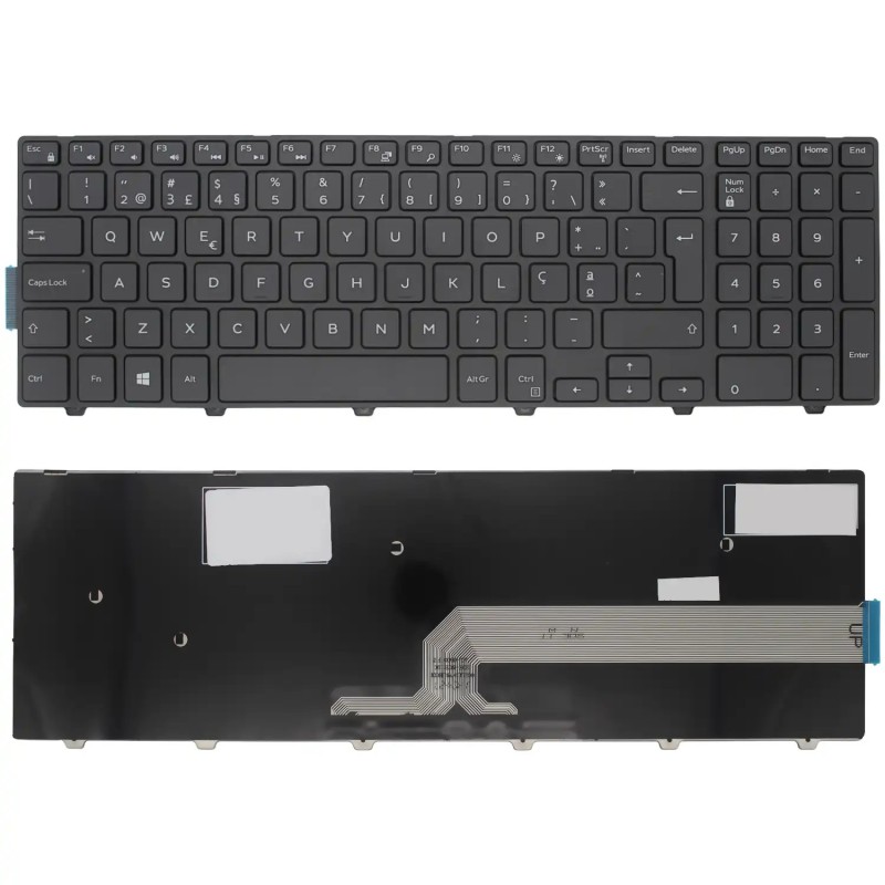 TASTIERA PER PORTATILE DELL INSPIRON 15 SERIE 5000 0KPP2C 0JYP58 IN PORTOGHESE