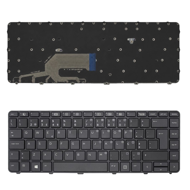 TECLADO PARA PORTÁTIL HP PROBOOK 640 G2 G3 645 G2 G3 906764-071 PORTUGUÊS