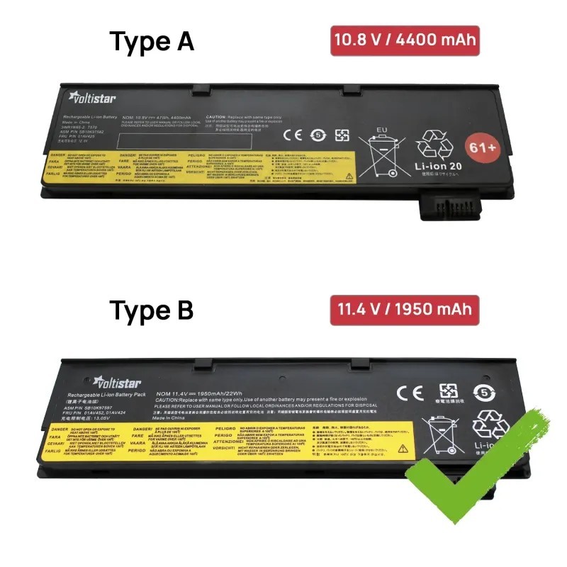 BATERÍA PARA PORTÁTIL LENOVO THINKPAD A475 A485 T570 T480 T580 01AV422 01AV423 01AV452