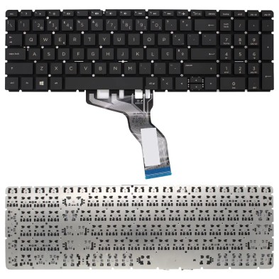 TECLADO PARA PORTATIL HP 250 G6 255 G6 OMEN 17-W00 17-W100 17-W200 (INTRO PEQUENO) EM PORTUGUÊS