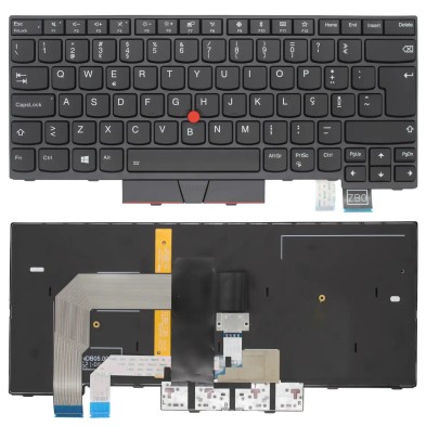 TASTIERA PORTATILE LENOVO THINKPAD T460 T470 T480 IN PORTOGHESE