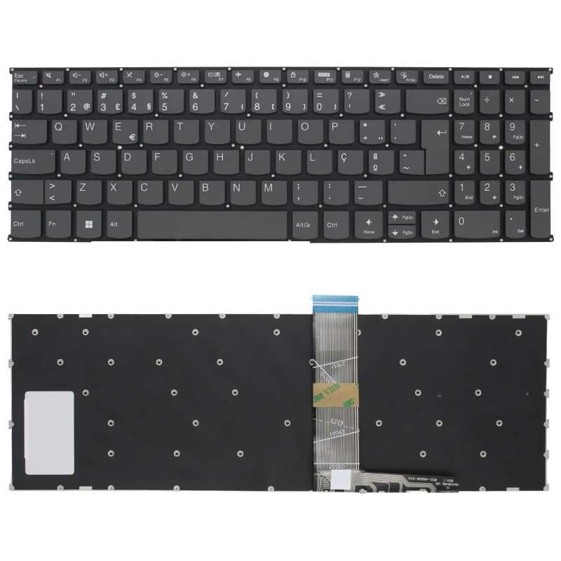 TASTIERA DEL COMPUTER PORTATILE LENOVO IDEAPAD 5 15IIL05 (81YK) 5 15ITL05 (82FG) IN PORTOGHESE