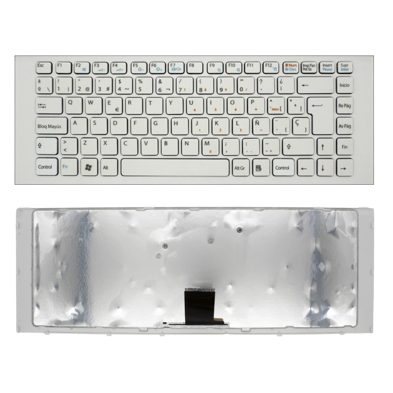 TASTIERA PER COMPUTER PORTATILE SONY VAIO VPC-EG BIANCA
