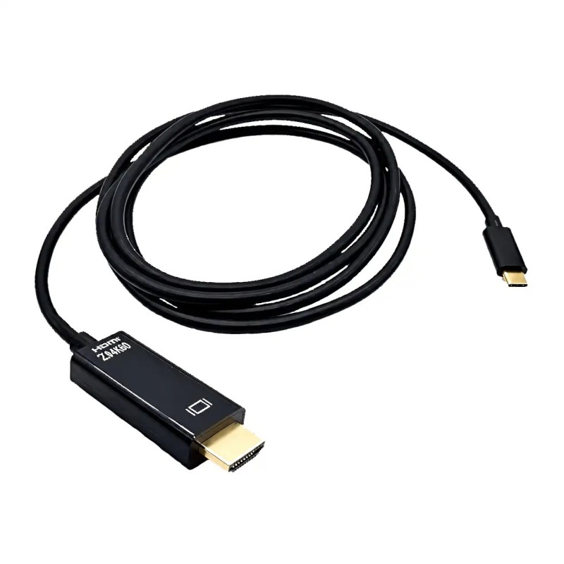 ADAPTATEUR HUB USB-C VERS DISPLAYPORT 4K ULTRA 60HZ CÂBLE LONG