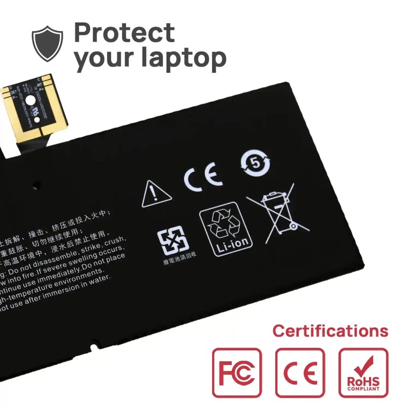 BATERIA PARA PORTATIL MICROSOFT SURFACE PRO 5 PRO 6 1796 G3HTA038H