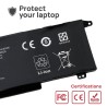 BATERIE POUR PORTABLE HP OMEN 15-EK 15-EK0000 15-EN 15-EN0000 SD06XL HSTNN-DB9U (TYPE B)