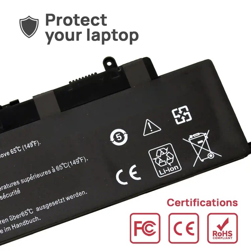 BATERIE POUR PORTABLE DELL INSPIRON 13 15 SERIE 7000 7347 7352 7353 7359 7568 7348 7558
