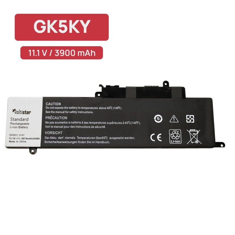 BATERIE POUR PORTABLE DELL INSPIRON 13 15 SERIE 7000 7347 7352 7353 7359 7568 7348 7558