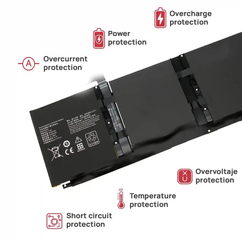 BATTERIA PER PORTATILE MICROSOFT SURFACE 3 DA 13.5" G3HTA052H