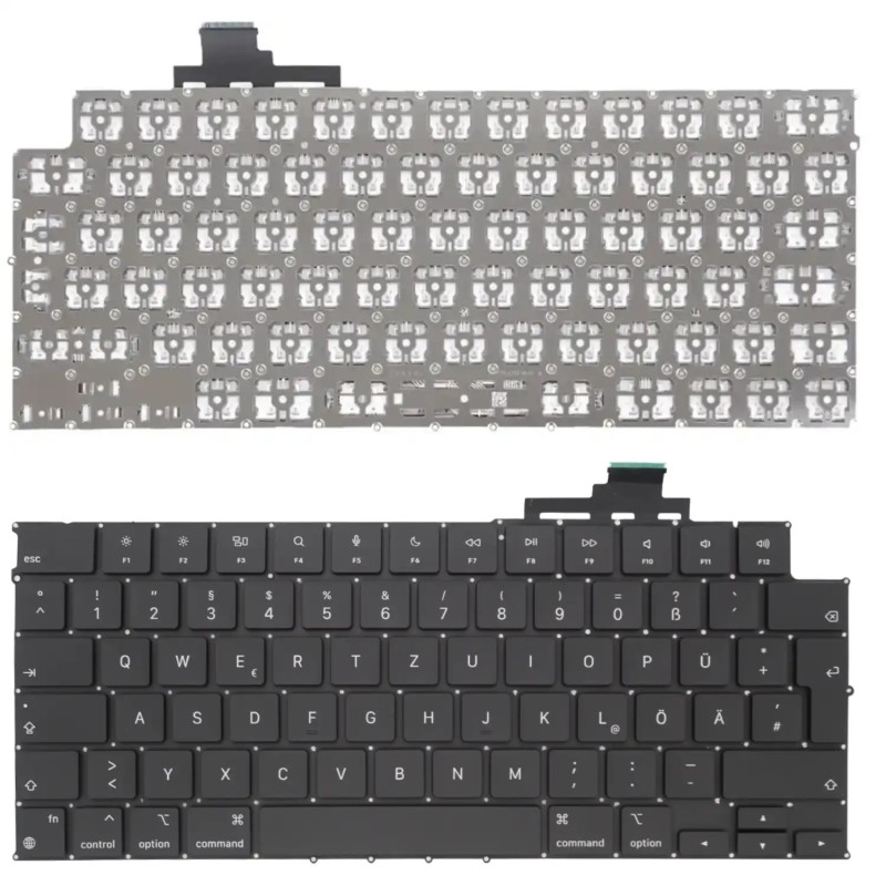 CLAVIER POUR PORTABLE APPLE MACBOOK AIR 13 M2 A2681 ALLEMAND