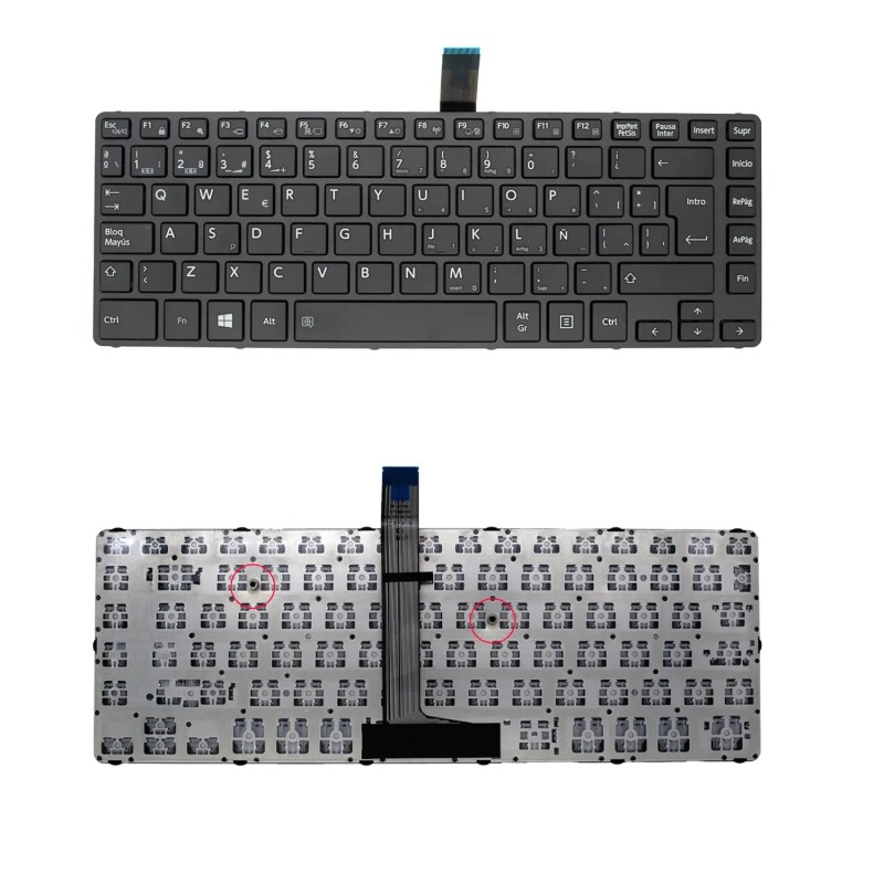 TASTIERA PORTATILE TOSHIBA TECRA A40-C-1C0 A40-C-19D G83C000HA5ZD LATINO