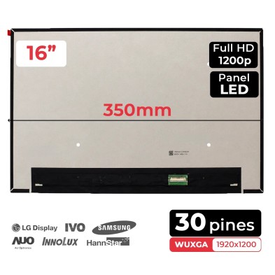 ÉCRAN LED MAT 16" POUR DELL VOSTRO 16 5620 5625 B160UAN04.4