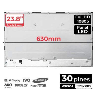 ECRÃ LED DE 23.8" PARA MSI ALL IN ONE AM242TP-802ES MV238FHM-K10 30 PINOS TÁTIL
