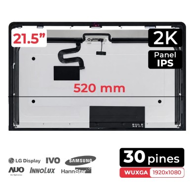 PANTALLA LCD APPLE IMAC 21.5'' LM215WF3 (SD)(D4) 2K 661-7513 661-00156 2K 1920X1080