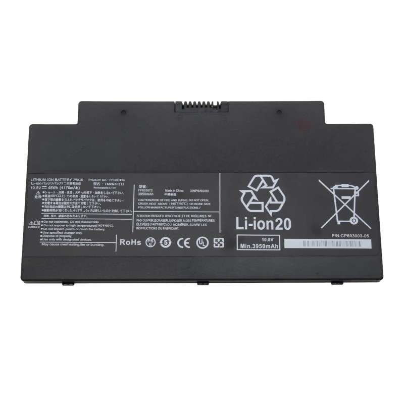BATTERIA PER FUJITSU LIFEBOOKE A556 AH77 | FPB0307S 45WH